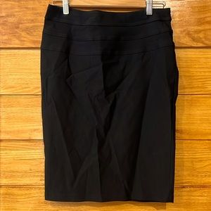 Bodycon sexy Black stretch pencil skirt